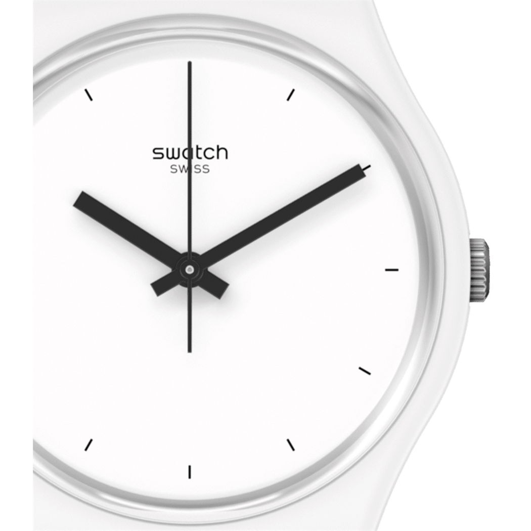 Swatch So31w100 THINK TIME WHITE Kol Saati