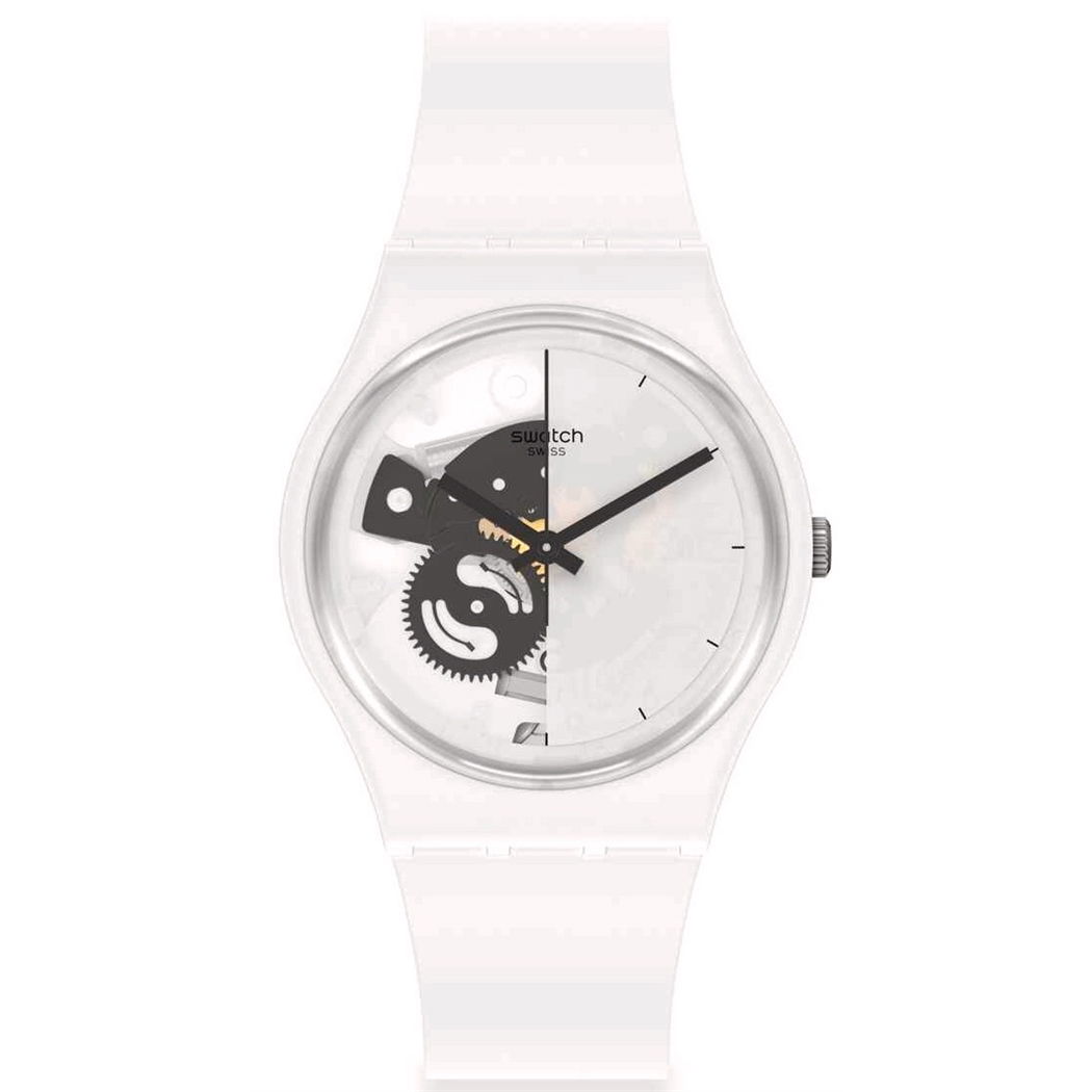 Swatch So31w101 LIVE TIME WHITE Kol Saati