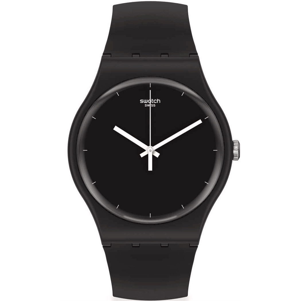 Swatch So32b106 THINK TIME BLACK Kol Saati