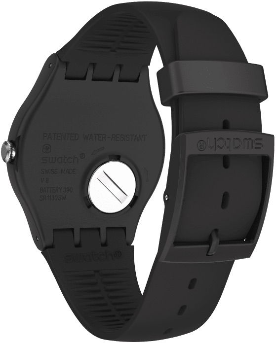 Swatch So32b106 THINK TIME BLACK Kol Saati