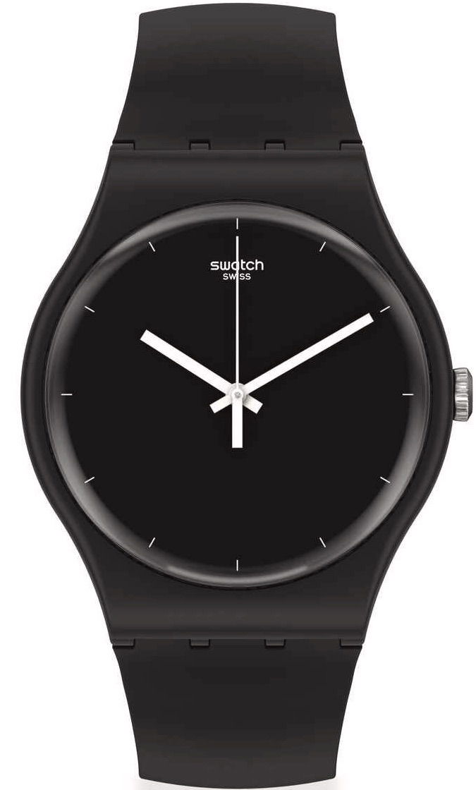 Swatch So32b106 THINK TIME BLACK Kol Saati