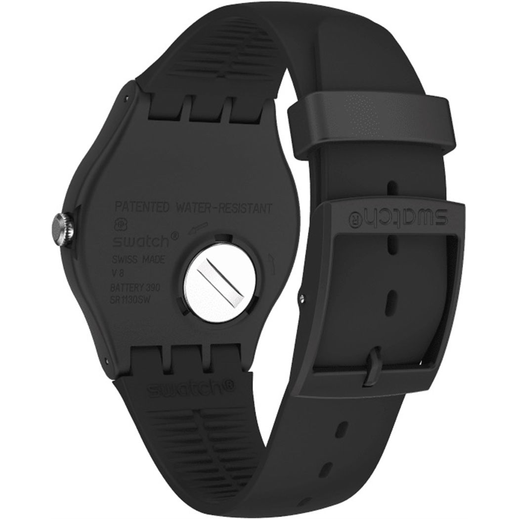 Swatch So32b107 LIVE TIME BLACK Kol Saati