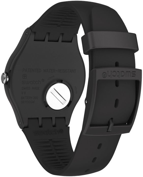 Swatch So32b108 SPOT TIME BLACK Kol Saati