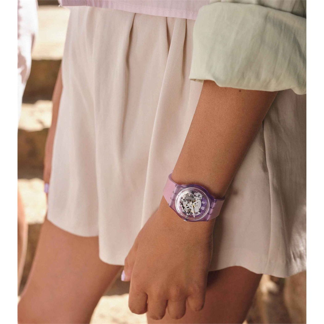 Swatch Gv136 TRAMONTO VIOLA Kol Saati