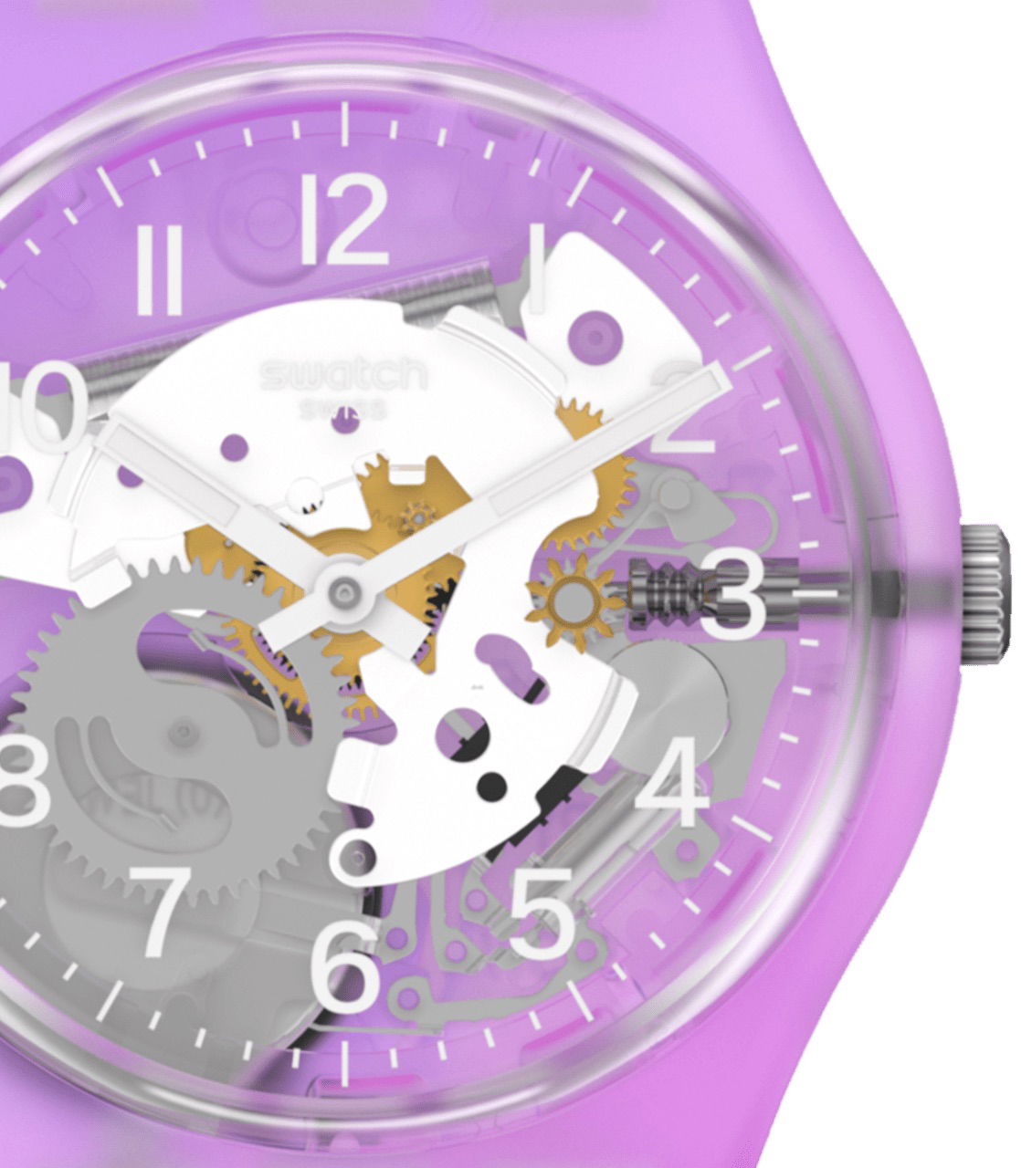 Swatch Gv136 TRAMONTO VIOLA Kol Saati