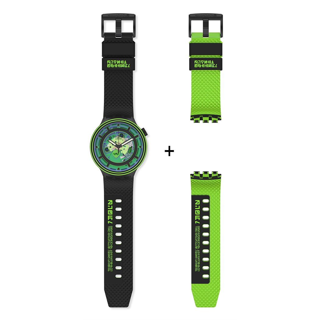 Swatch Sb01b125 COME IN PEACE! Kol Saati