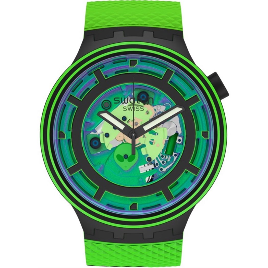 Swatch Sb01b125 COME IN PEACE! Kol Saati