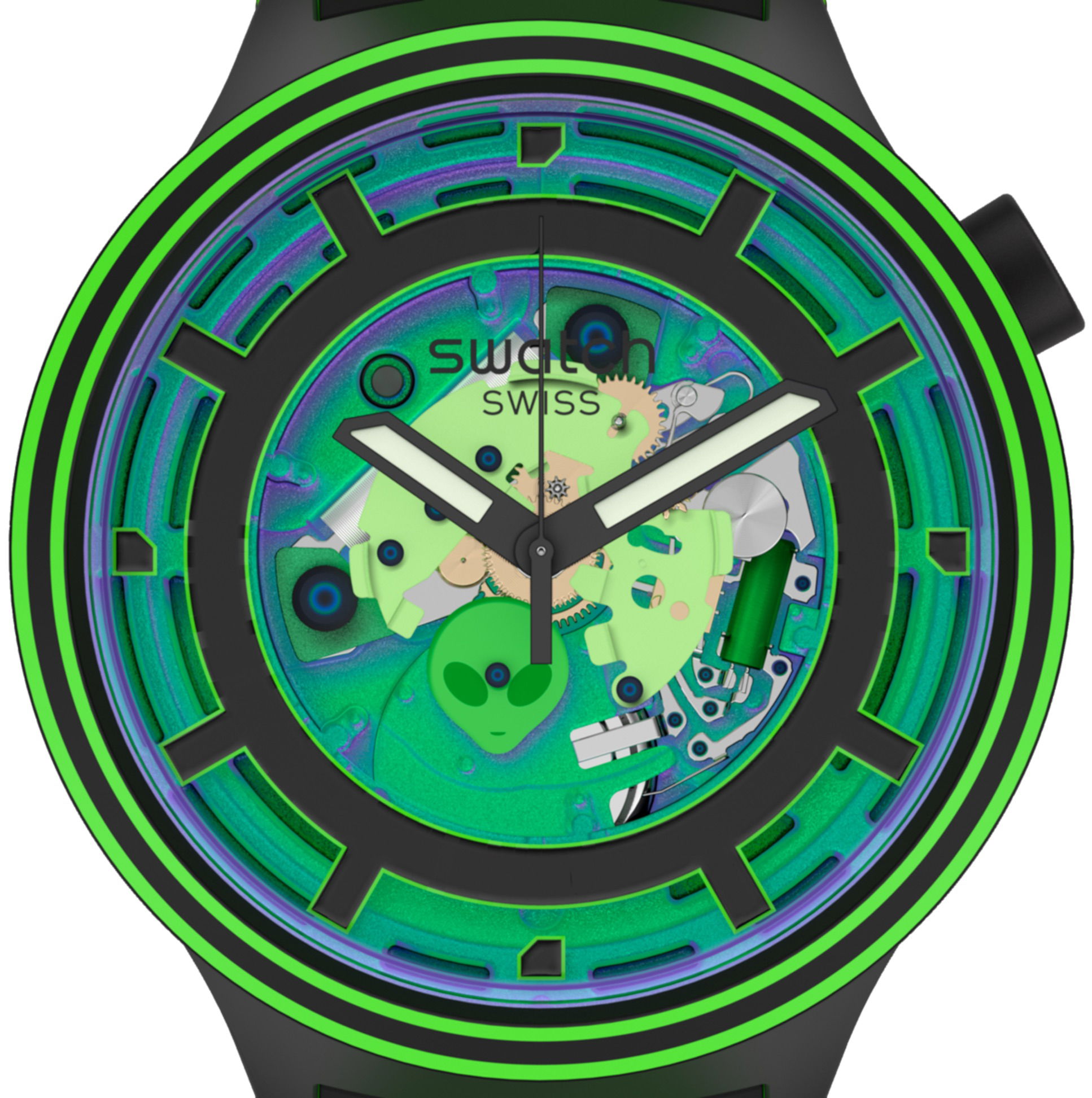 Swatch Sb01b125 Come In Peace! Kol Saati