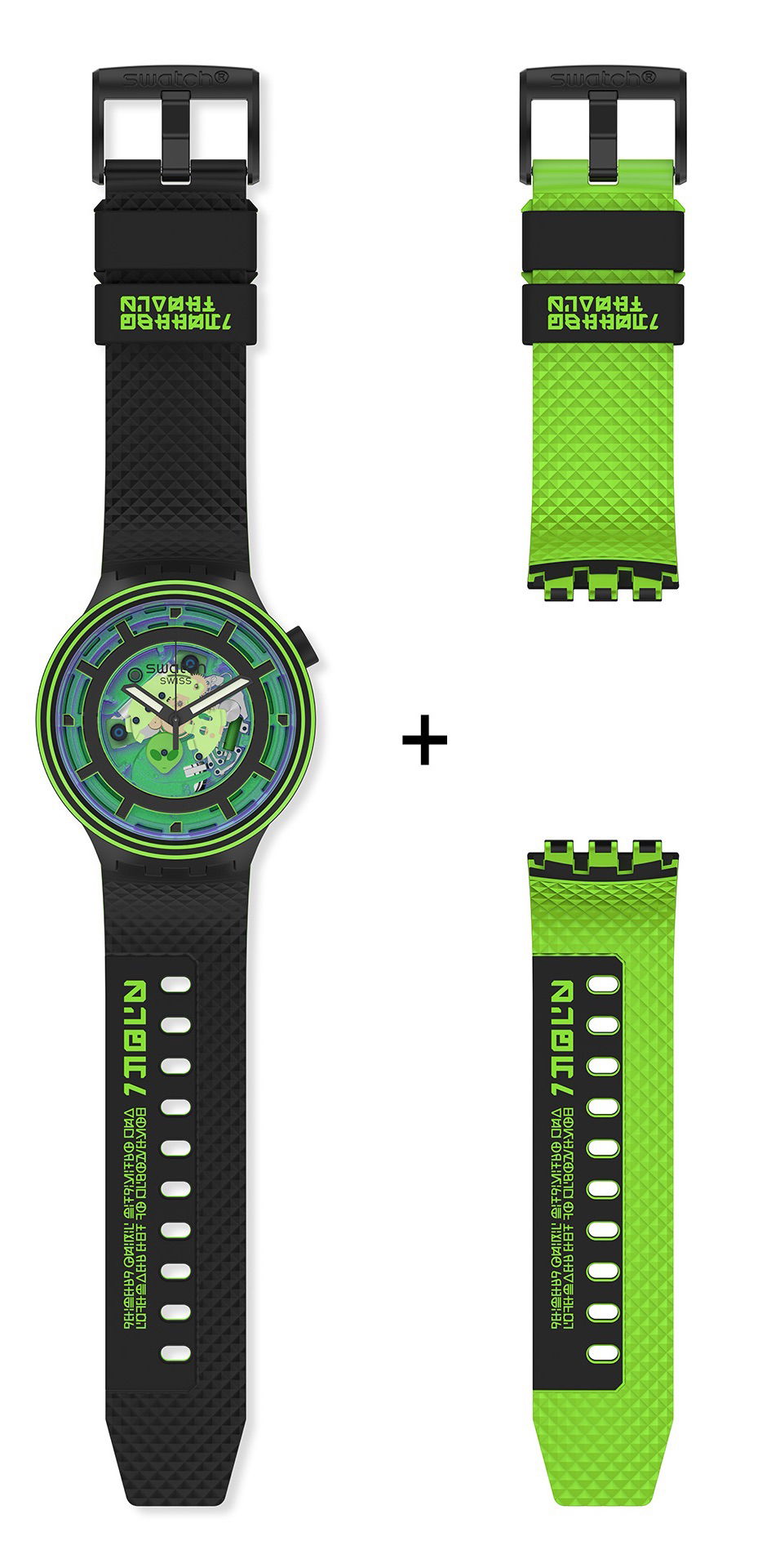 Swatch Sb01b125 Come In Peace! Kol Saati