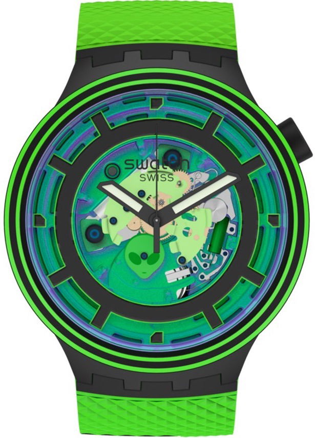 Swatch Sb01b125 Come In Peace! Kol Saati