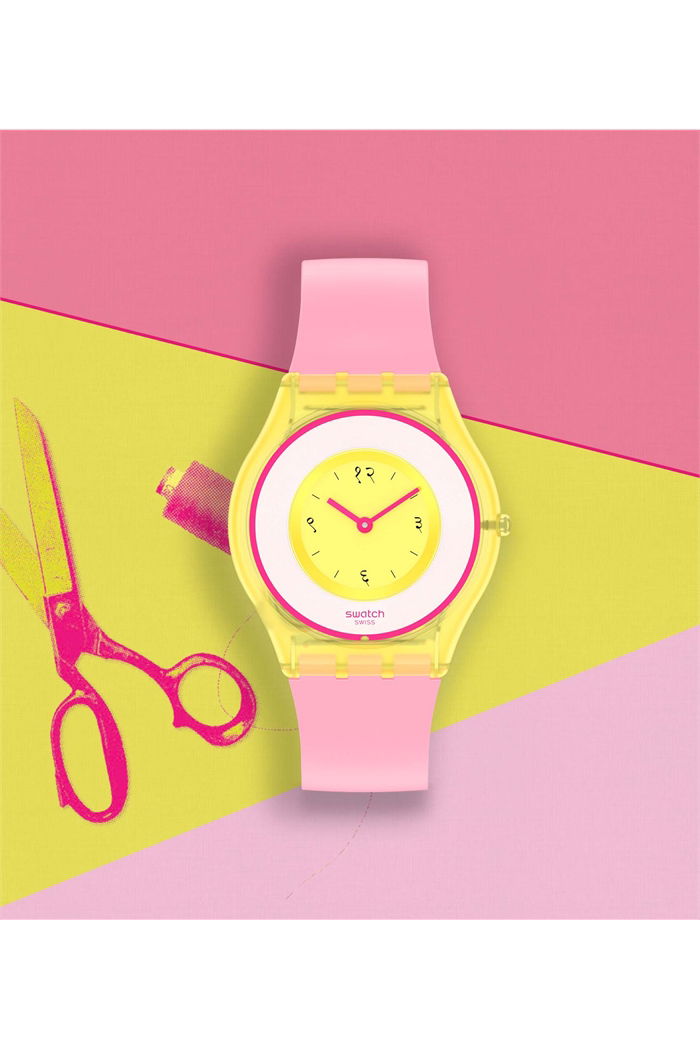 Swatch Ss08z101 PINK DISCO FEVER