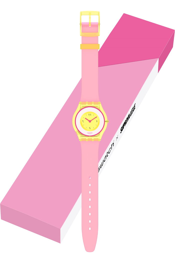 Swatch Ss08z101 PINK DISCO FEVER