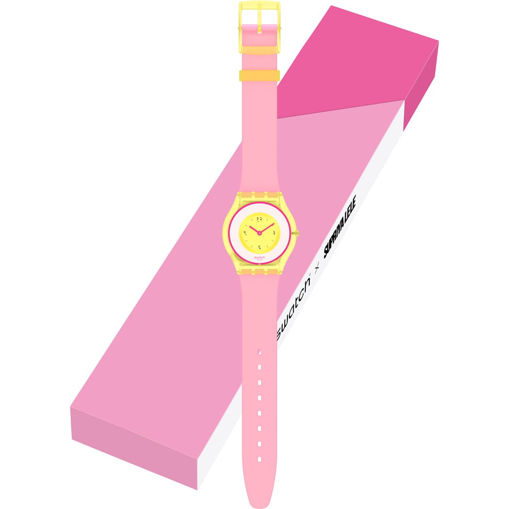Swatch Ss08z101 PINK DISCO FEVER