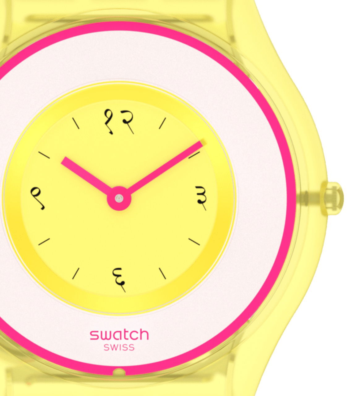 Swatch Ss08z101 PINK DISCO FEVER