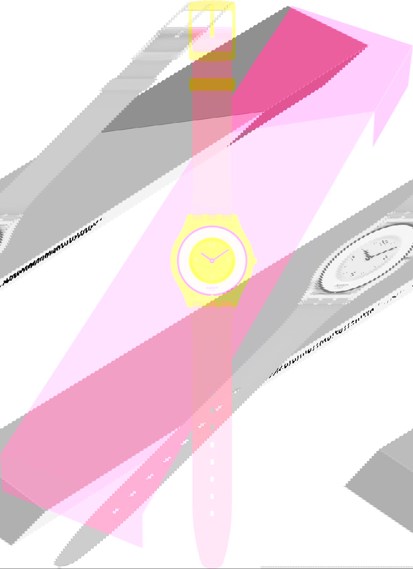 Swatch Ss08z101 PINK DISCO FEVER