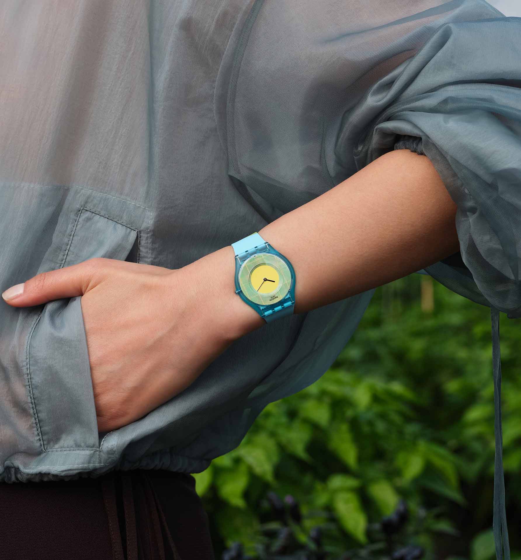 Swatch Ss08z104 ORANGE DISCO FEVER