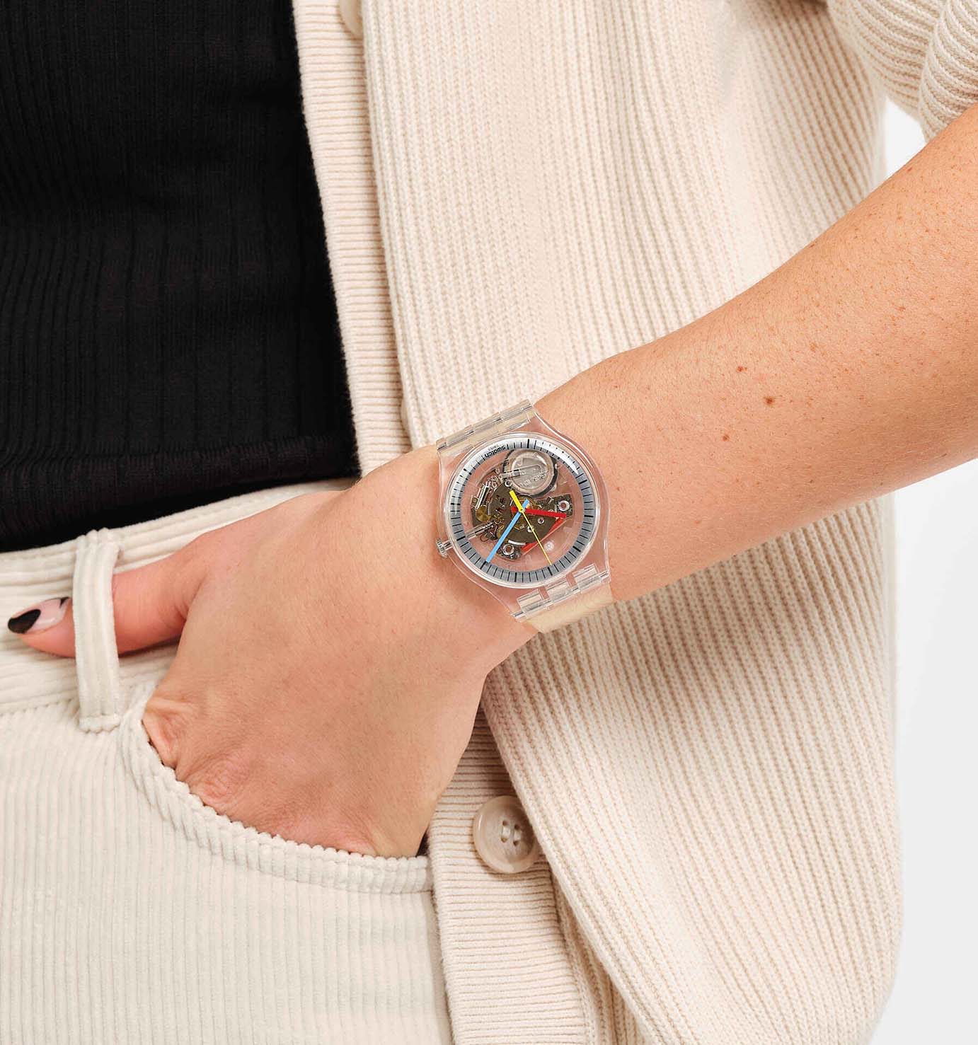 Swatch So29k100 JELLYFISH REVISITED Kol Saati