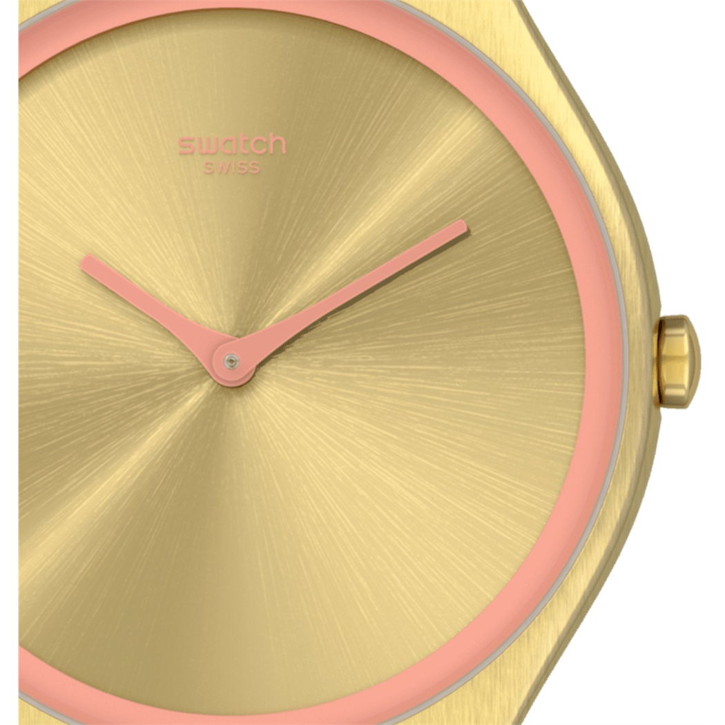 Swatch Syxg114 BLUSH QUILTED Kol Saati