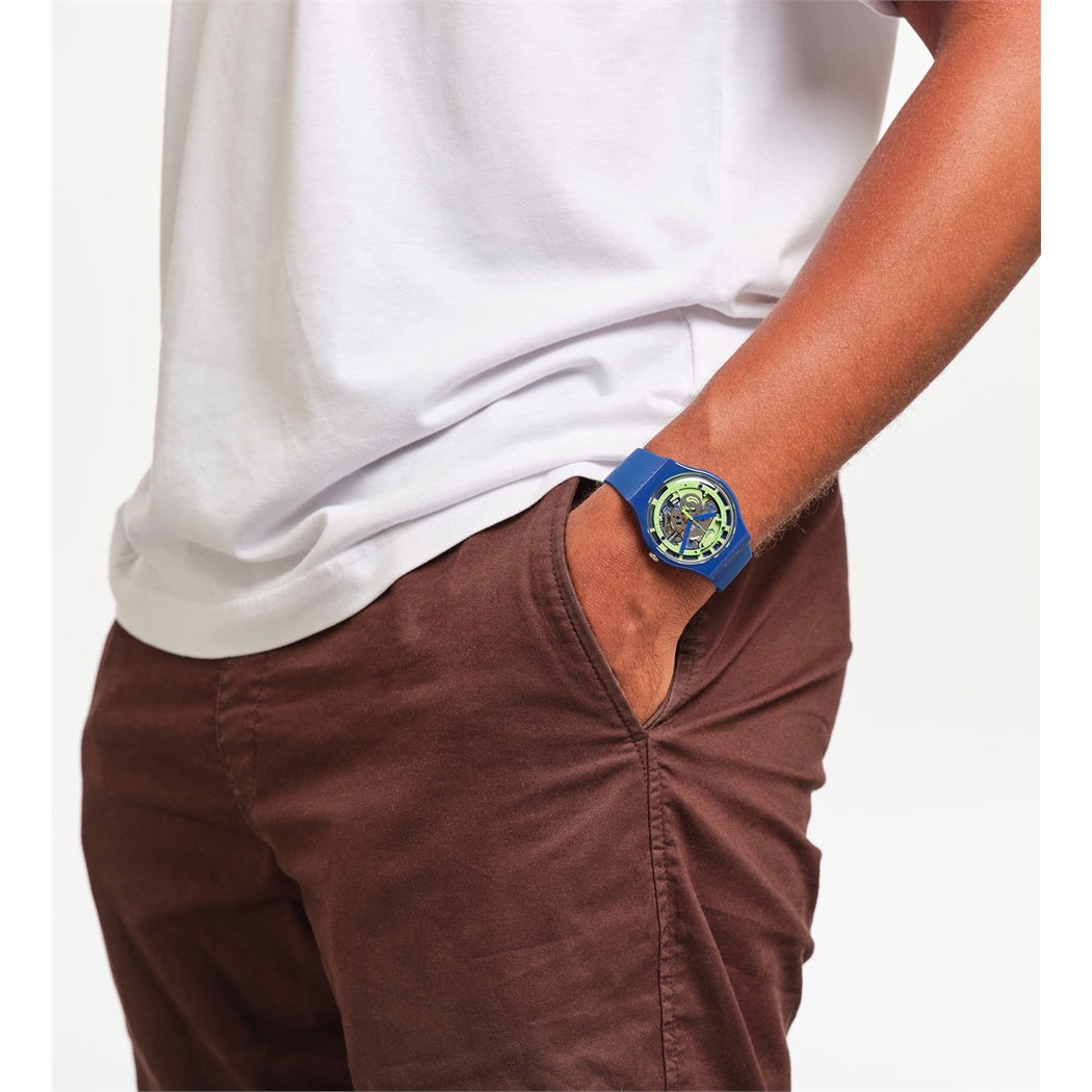 Swatch Suon147 GREEN ANATOMY