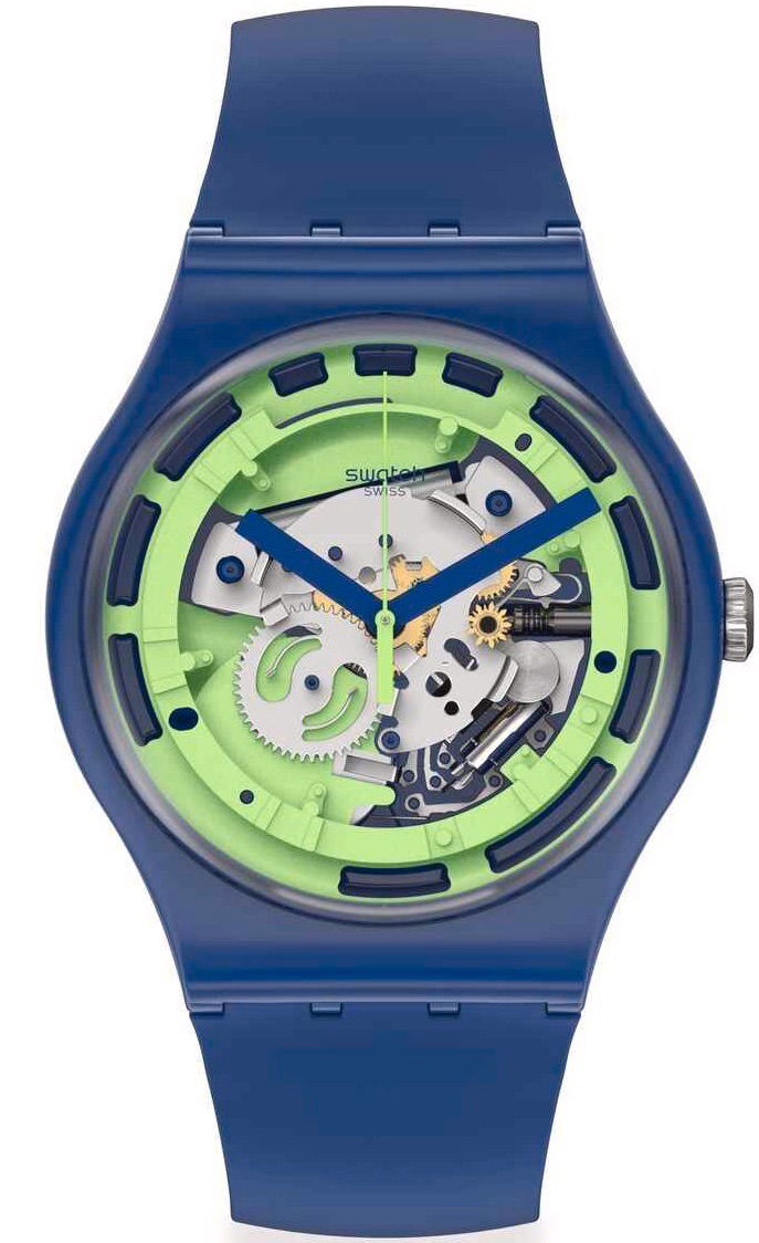 Swatch Suon147 GREEN ANATOMY