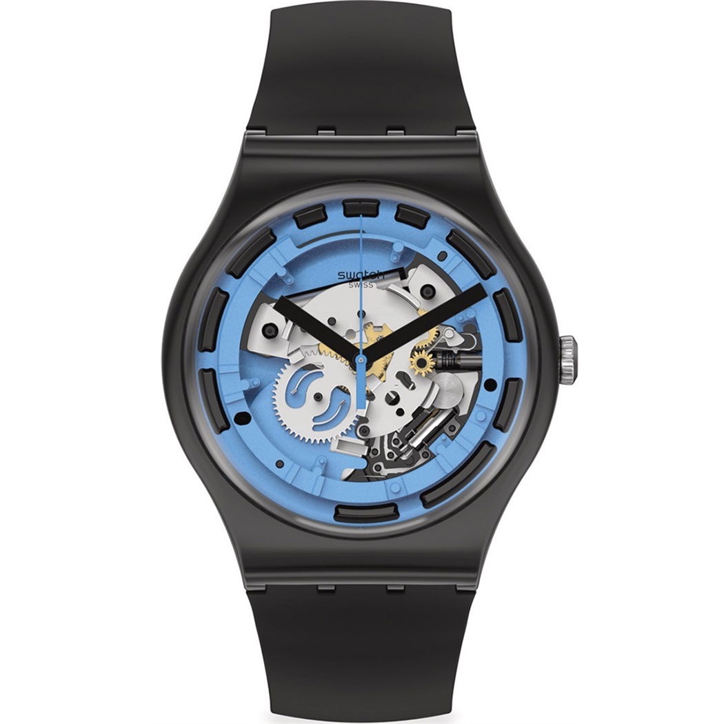 Swatch Suob187 BLUE ANATOMY Kol Saati