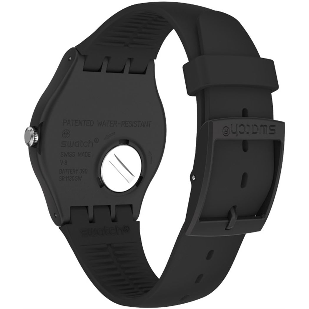 Swatch So29b107 BLACK LACQUERED AGAIN
