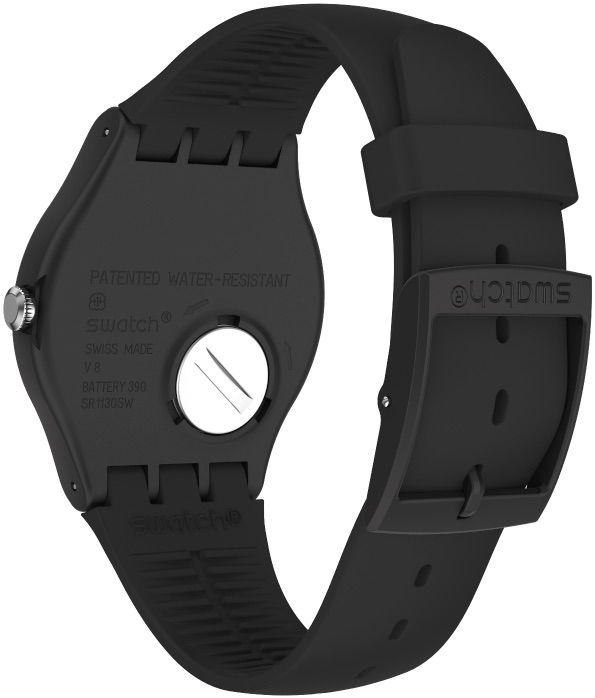 Swatch So29b107 BLACK LACQUERED AGAIN