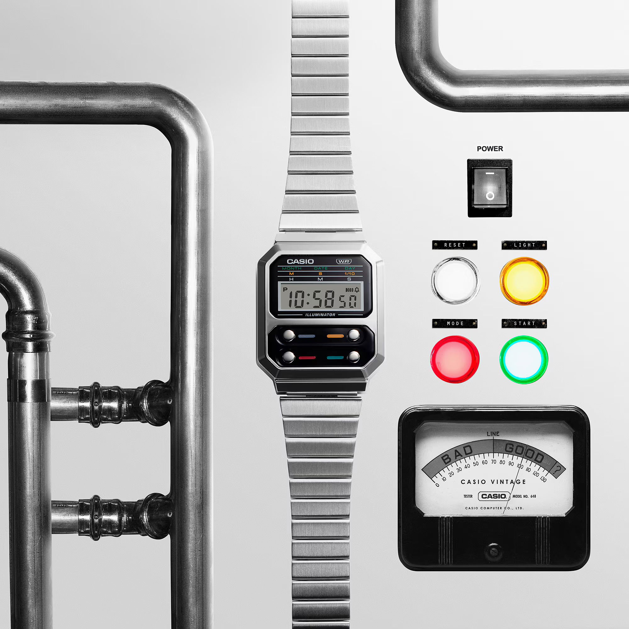 Casio A100we-1adf Vintage Retro Kol Saati