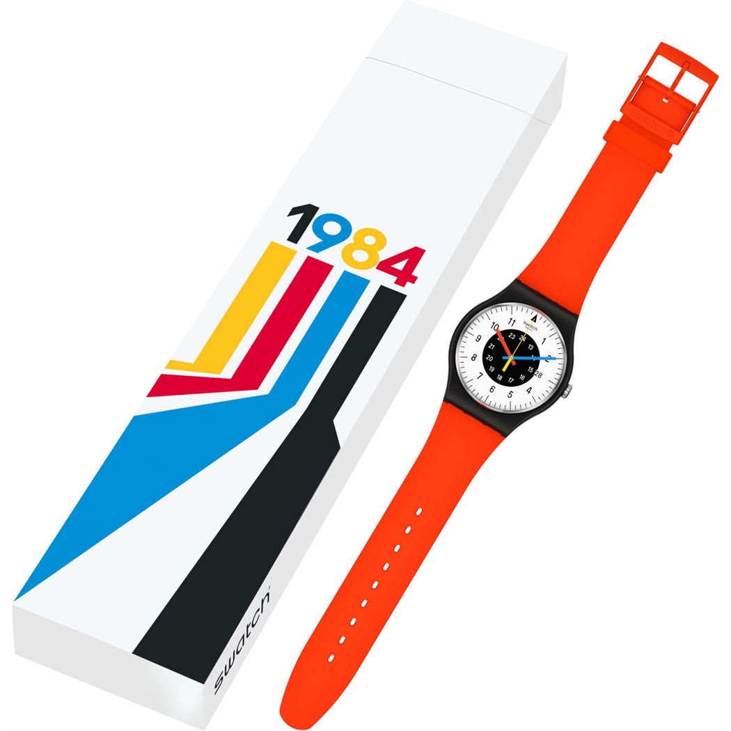 Swatch So32b401 ROUGE & NOIR Kol Saati