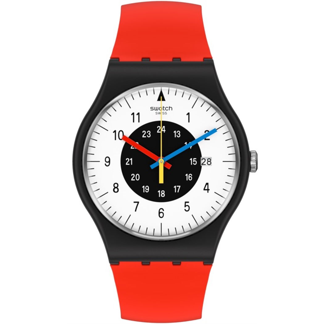 Swatch So32b401 ROUGE & NOIR Kol Saati