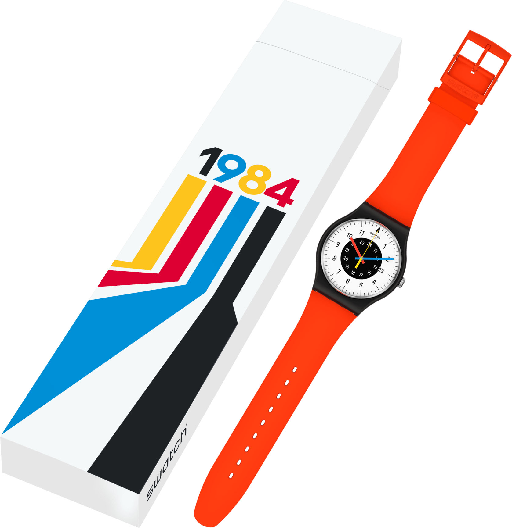 Swatch So32b401 ROUGE & NOIR Kol Saati