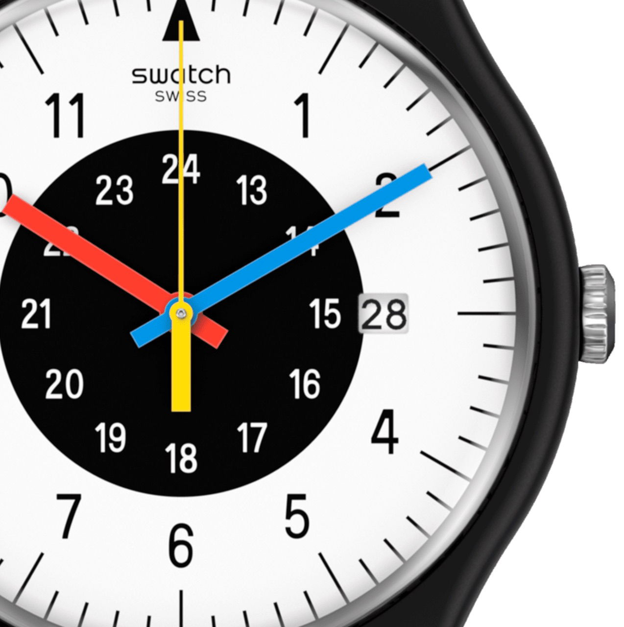 Swatch So32b401 ROUGE & NOIR Kol Saati