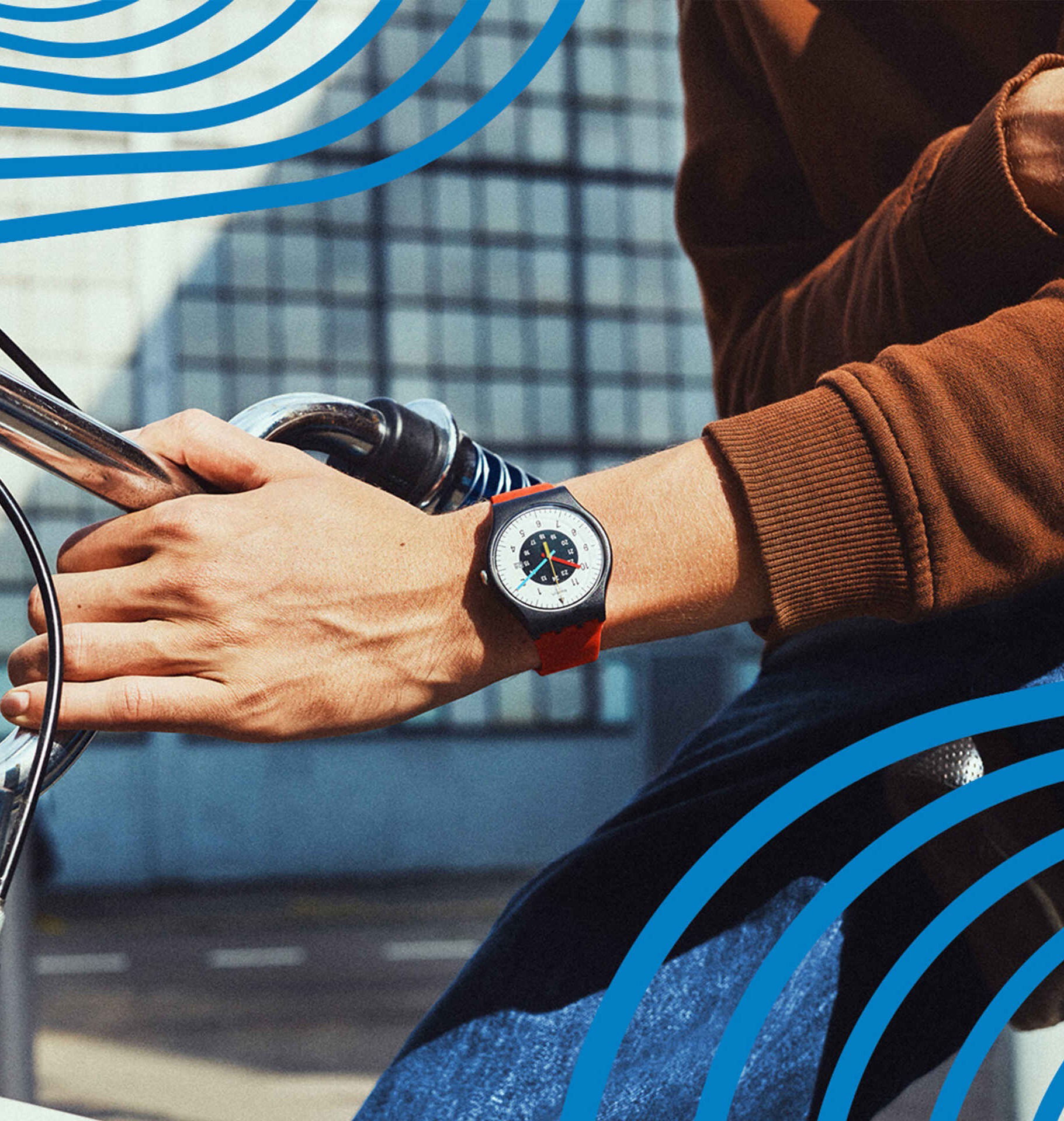 Swatch So32b401 ROUGE & NOIR Kol Saati