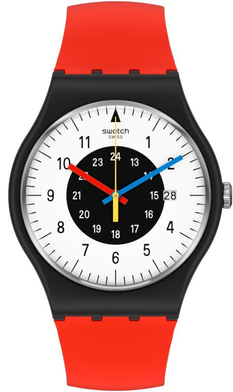 Swatch So32b401 ROUGE & NOIR Kol Saati
