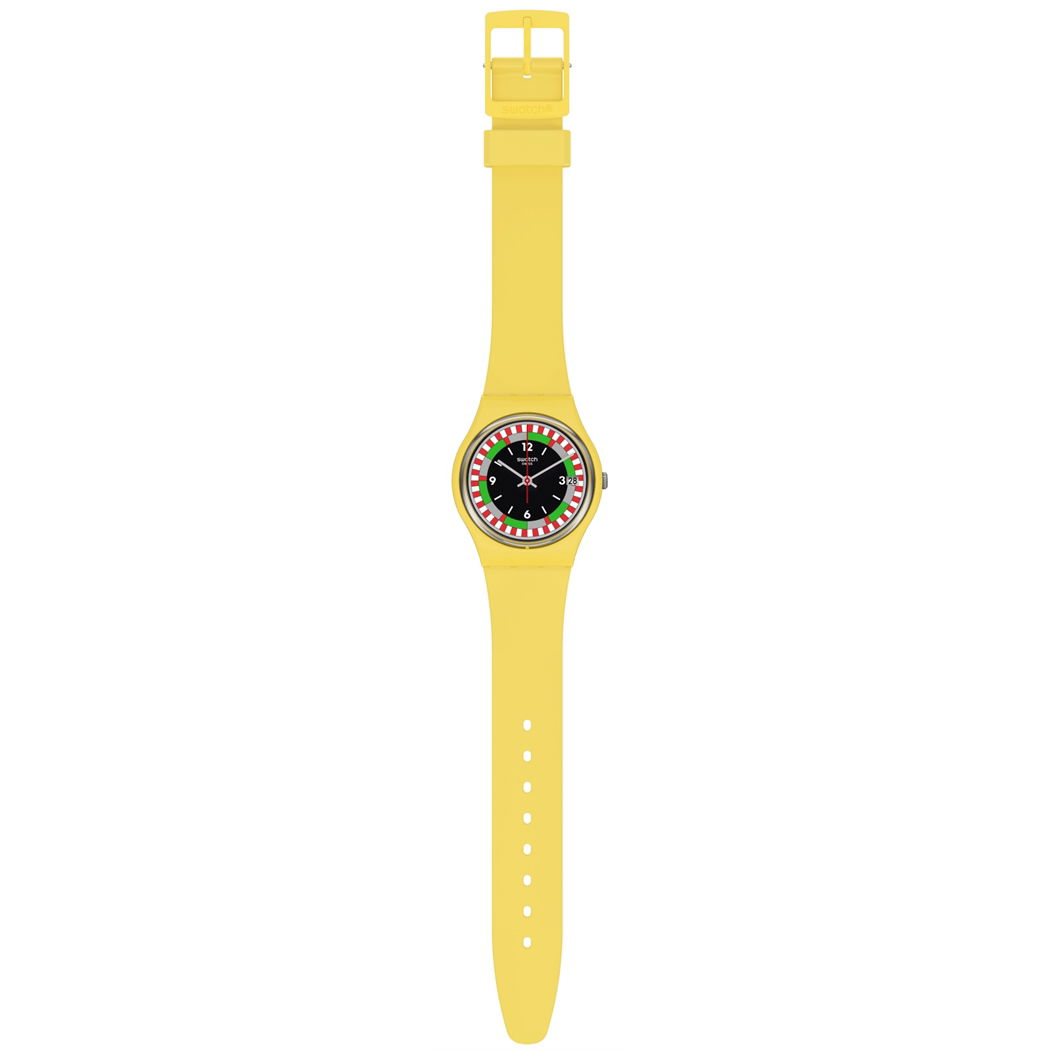 Swatch So31j400 YEL_RACE Kol Saati