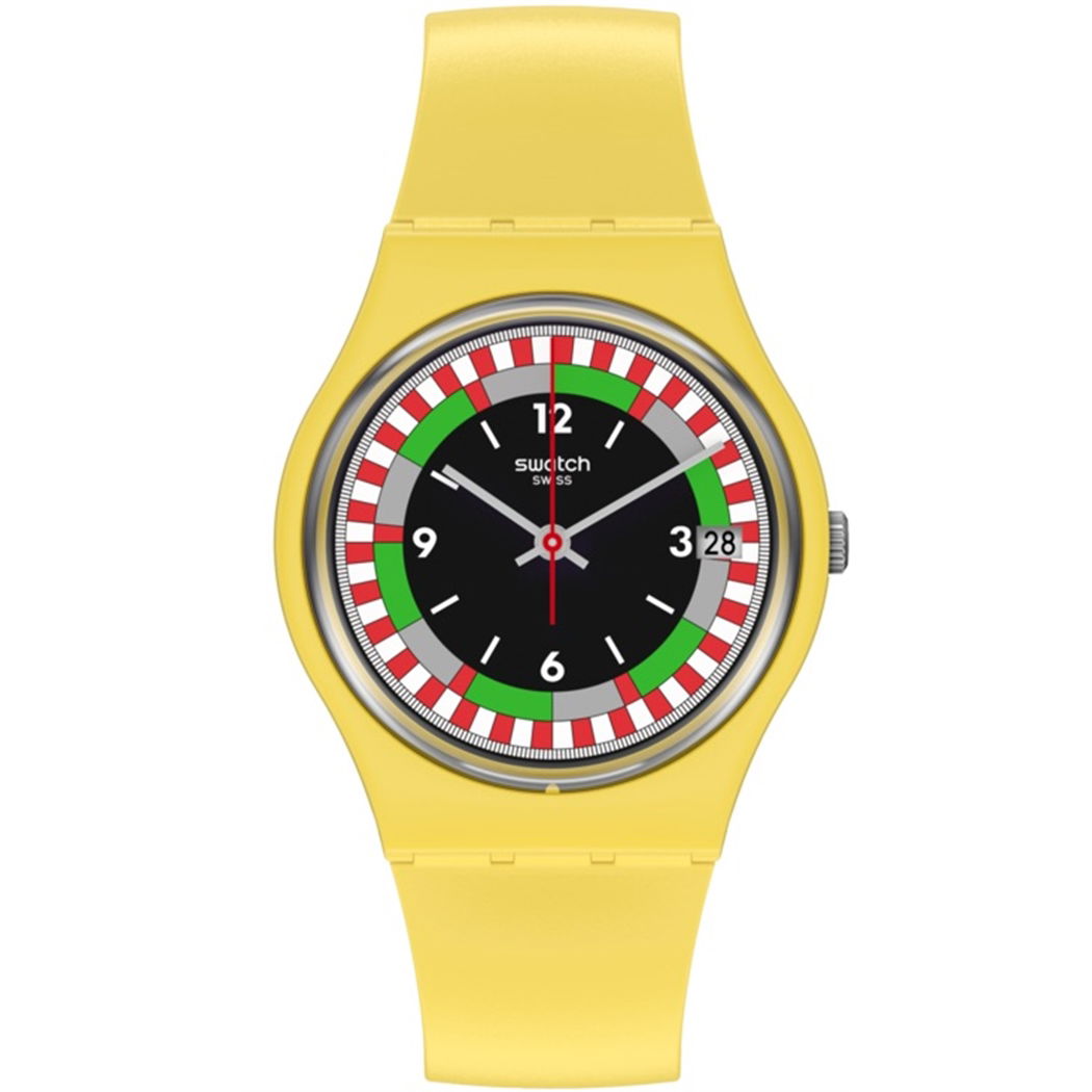 Swatch So31j400 YEL_RACE Kol Saati