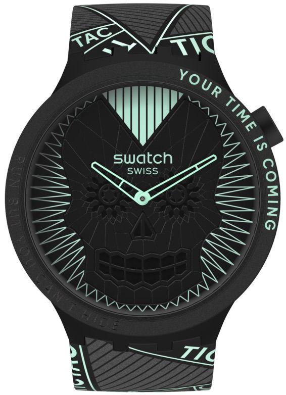 Swatch Sb01b129 RUN BUT YOU CAN'T HIDE