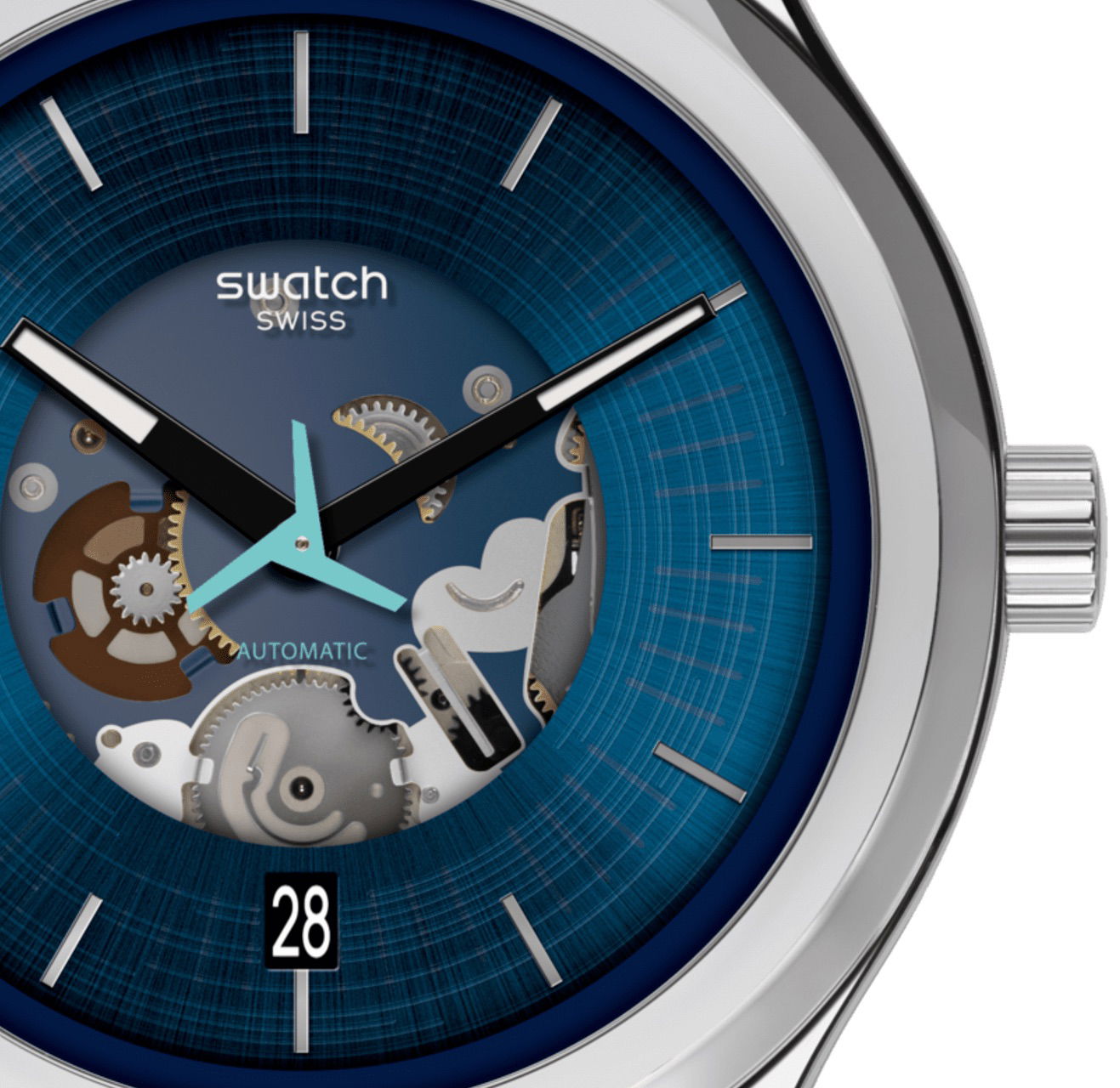 Swatch Yis430 Blurang Otomatik Erkek Kol Saati