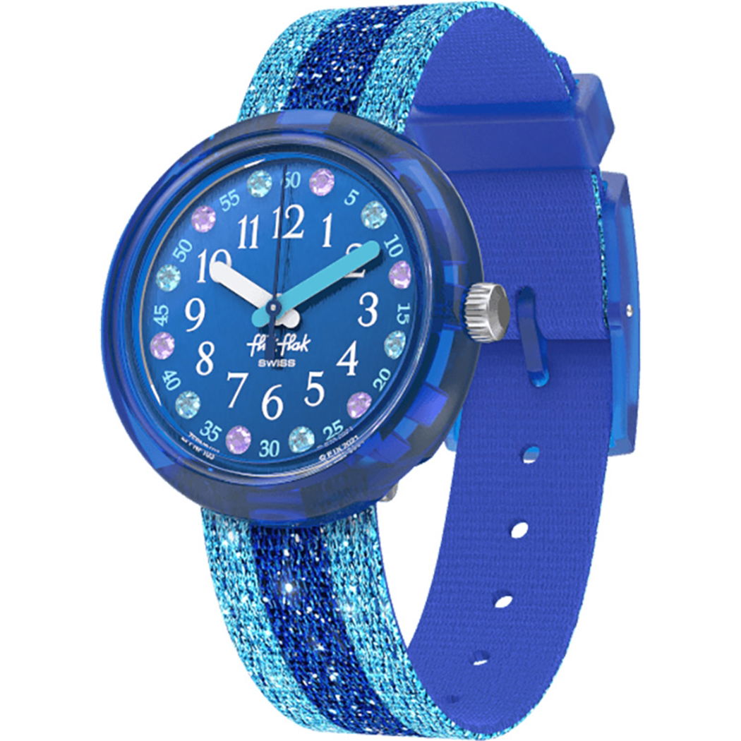 Flik Flak Fpnp103 SHINE IN BLUE Çocuk Kol Saati