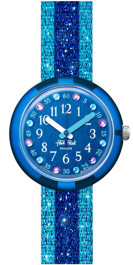 Flik Flak Fpnp103 SHINE IN BLUE Çocuk Kol Saati