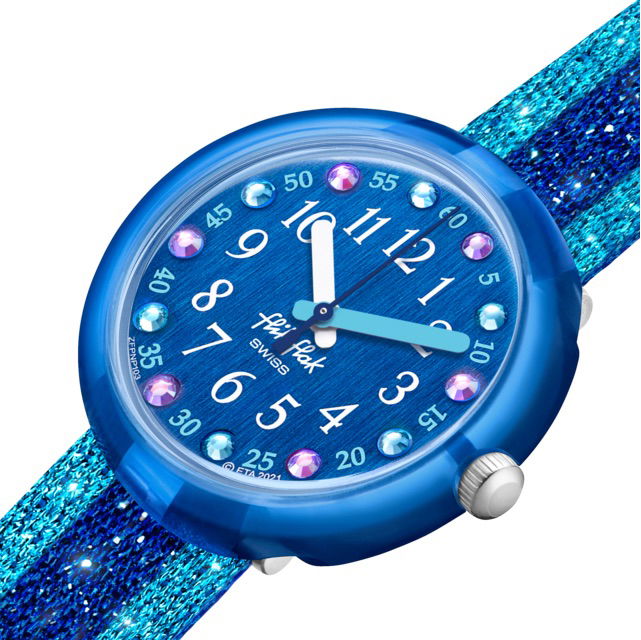 Flik Flak Fpnp103 SHINE IN BLUE Çocuk Kol Saati