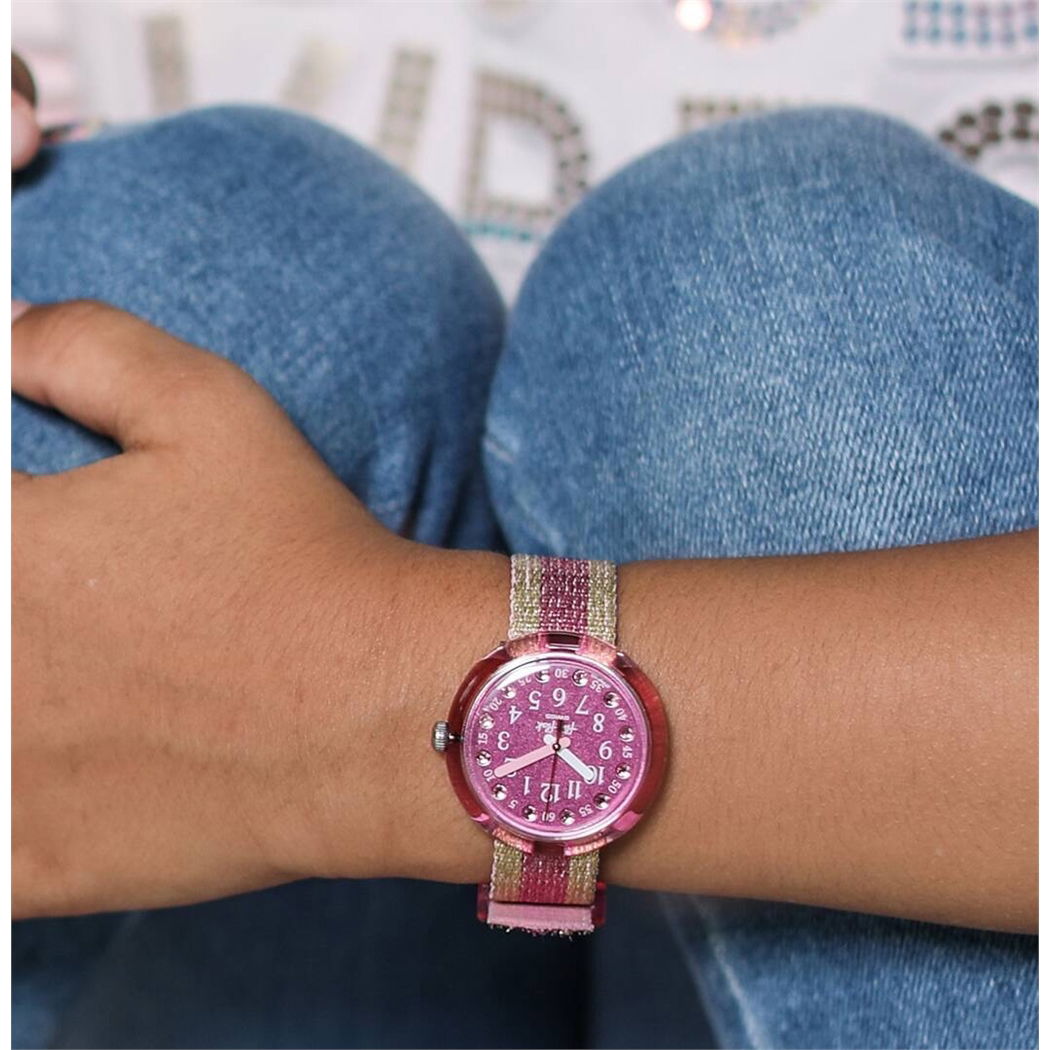 Flik Flak Fpnp105 SHINE IN PINK Çocuk Kol Saati