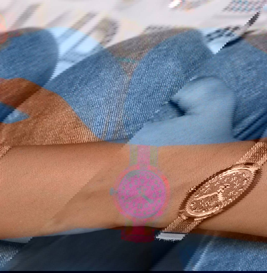 Flik Flak Fpnp105 SHINE IN PINK Çocuk Kol Saati