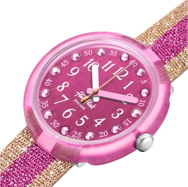 Flik Flak Fpnp105 SHINE IN PINK Çocuk Kol Saati