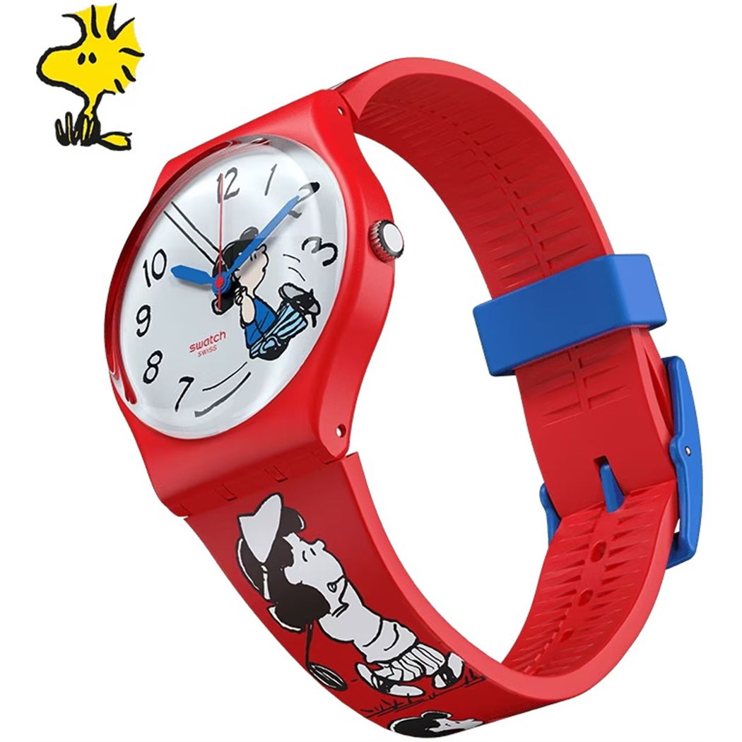 Swatch So28z106 Peanuts Klunk!