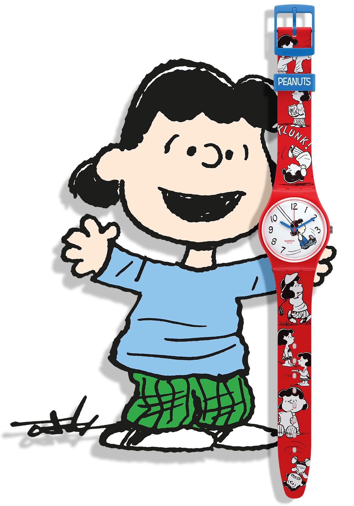 Swatch So28z106 Peanuts Klunk!