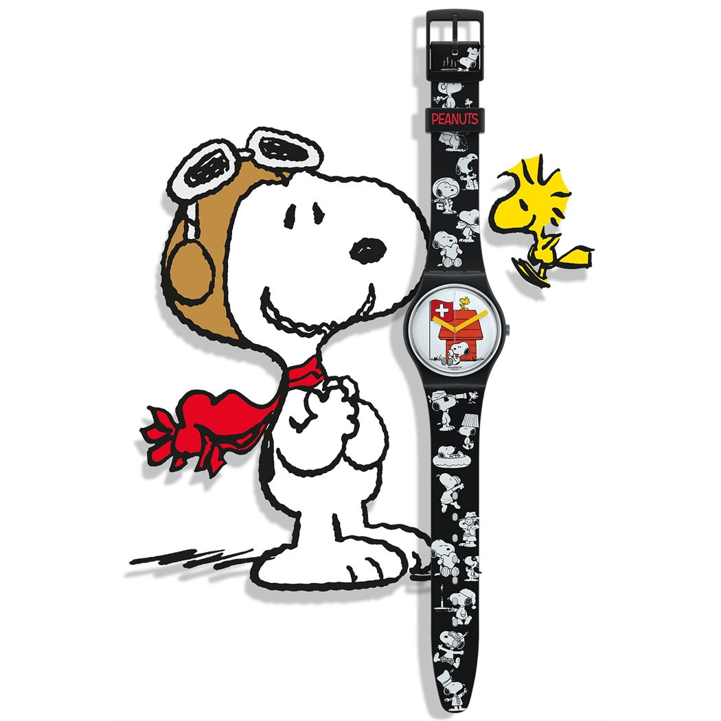 Swatch So28z107 PEANUTS GRANDE BRACCHETTO