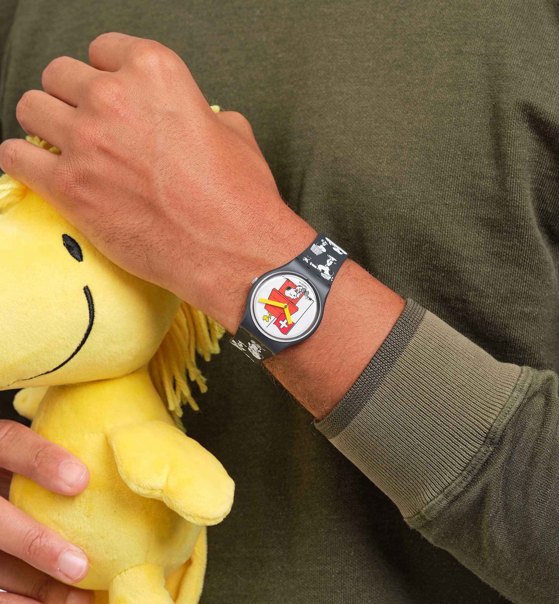 Swatch So28z107 PEANUTS GRANDE BRACCHETTO