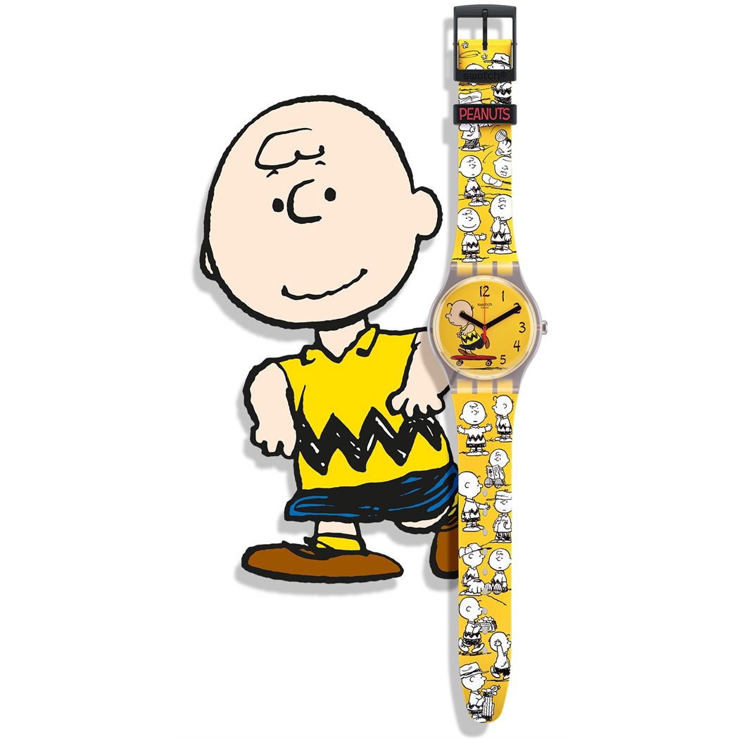 Swatch So29z101 PEANUTS POW WOW Kol Saati