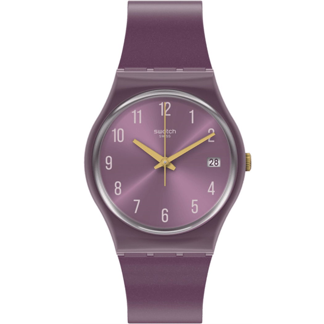 Swatch Gv403 PEARL YPURPLE Kol Saati